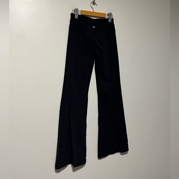 Lululemon Groove Flare Pants Black Women’s Size 4 – Classic Activewear - Picture 5 of 16